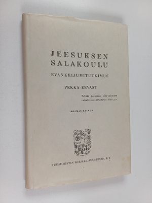 Pekka Ervast : Jeesuksen salakoulu