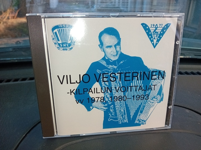 Cd Viljo Vesterinen kilpailun voittajat 1978, 1980-1993