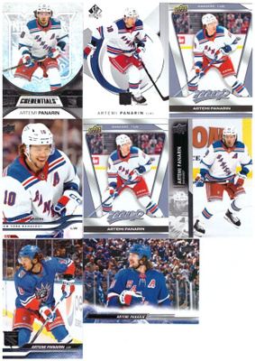 8 x ARTEMI PANARIN New Your Rangers