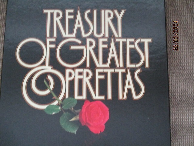 TREASURY OF GREAT OPERETTAS (6 x LP)
