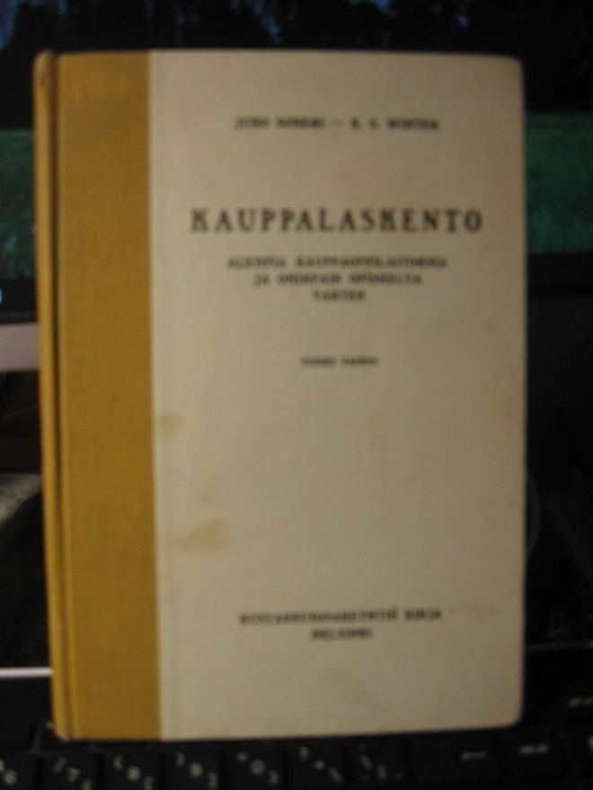 Kauppalaskento - Juho Someri ja K.O.Winter
