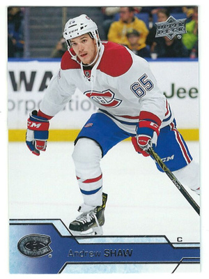 16-17 Upper Deck #348 Andrew Shaw