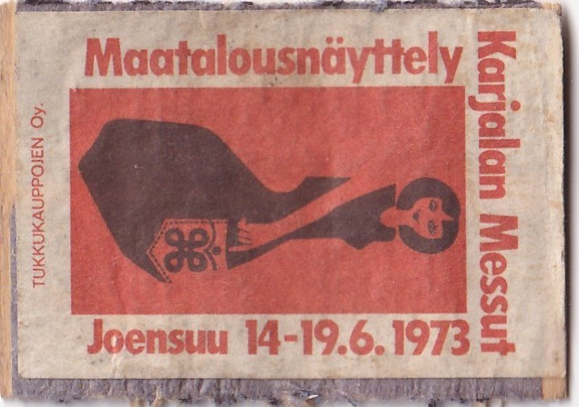 Joensuu, Karjalan Messut  1973 . Maatalousnäyttely  b634