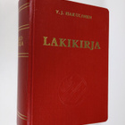 Y. J. (toim.) Hakulinen : Lakikirja : 21.10.1698-18.2.1966 - pikkukuva 1