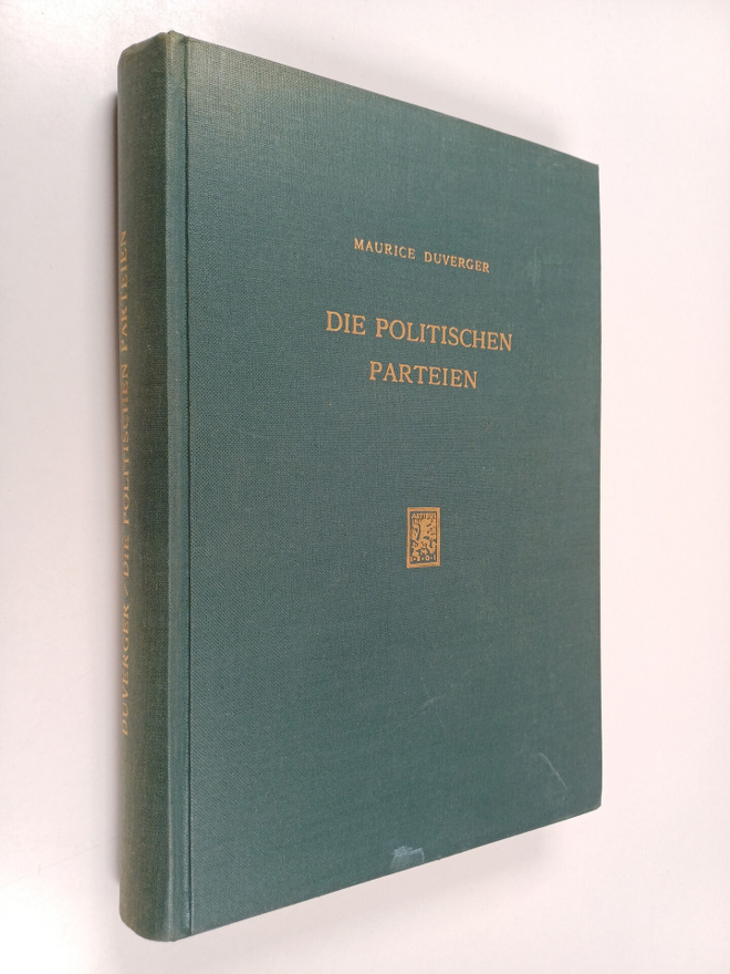 Maurice Duverger : Die politischen parteien