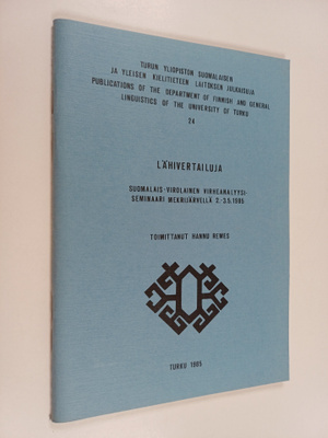 Lähivertailuja 1 : Suomalais-virolainen virheanalyysisemi...
