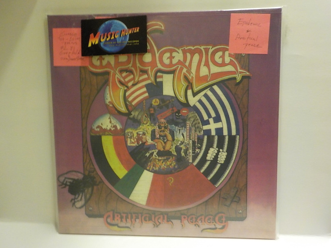 EPIDEMIC - ARTIFICIAL PEACE M-/M- LP