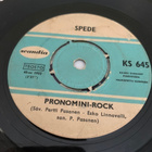 SIMO SALMINEN * SPEDE PASANEN : Rotestilaulu * Pronominirock - pikkukuva 2