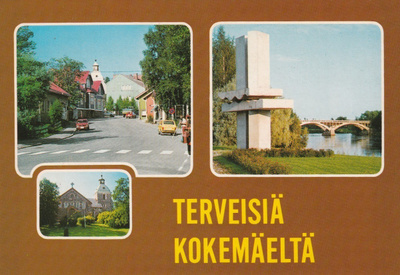 KIRKKOKORTTI - KOKEMÄEN KIRKKO - 3