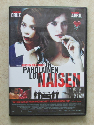Ja paholainen loi naisen, DVD. Victoria Abril, Penelope Cruz