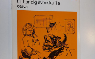Jouko A. Räihä : Arbetsbok till lär dig Svenska 1a A