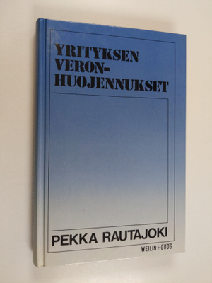Pekka Rautajoki : Yrityksen veronhuojennukset