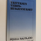 Pekka Rautajoki : Yrityksen veronhuojennukset - pikkukuva 1