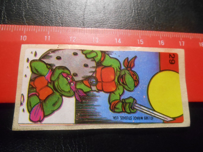 K16 Dunkin Turtles purkkatarra  # 29