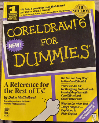 For Dummies CorelDRAW! 6 -opaskirja