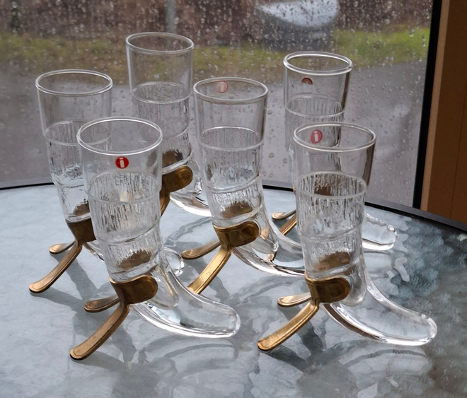 Iittala  Harald snapsilasit 6 kpl