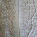Vaaleanpunainen beige valkoinen pitkät verhot 233x145cm - pikkukuva 4