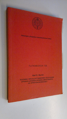 Kari E. Nurmi : Vuonna 1970 aloittaneiden teologian opisk...