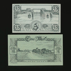 Saksa Notgeld 50 Pfg, 1 Mark, Hoyer 10.4.1920 - pikkukuva 1