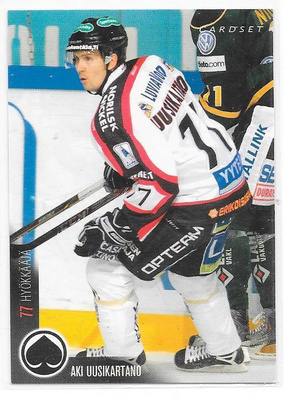2010-11 CardSet #335 Aki Uusikartano Ässät