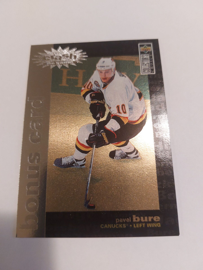 1995-96 CC Crash the Game  Bonus Card #C1 Pavel Bure