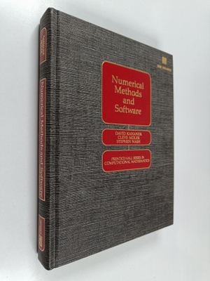 David Kahaner : Numerical methods and software
