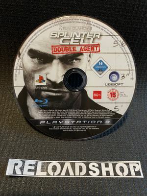 Tom Clancy's Splinter Cell Double Agent - DISC PS3
