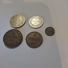 Kuvien markka kolikot vuosilta 1908-1915 5 kpl - pikkukuva 4