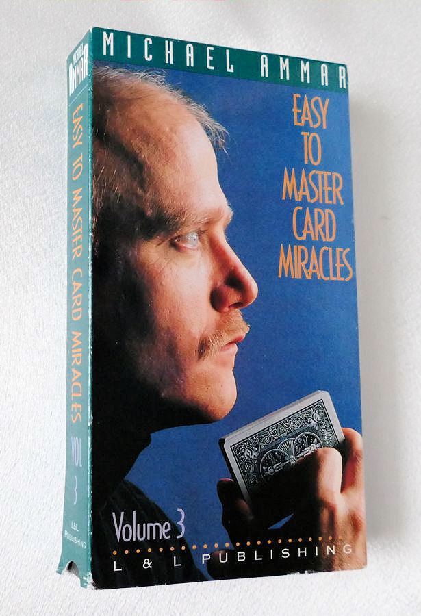 Michael Ammar: Easy to Master Card Miracles Vol 3 VHS