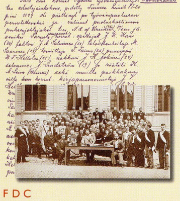 FDC kuori Työväenpuolueen perustaminen 1899