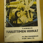 Tammer tuulettimen hihnat luettelo - pikkukuva 1