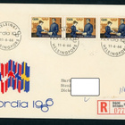 FDC 1966 Postimerkkinäyttely R-kuori + tuloleima - pikkukuva 1