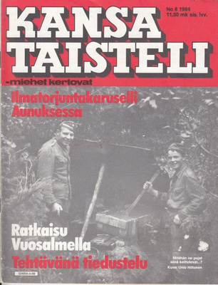 Kansa Taisteli 8/1984 Ilmatorjuntakaruselli Aunuksessa