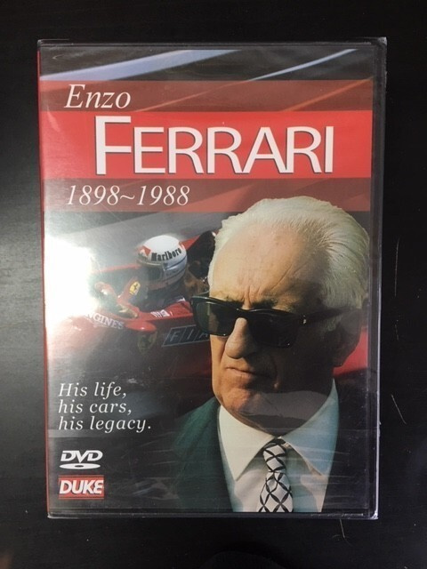 Enzo Ferrari 1898-1988 DVD (UUSI)