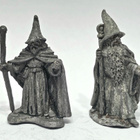4kpl metallisia Ral Partha Wizards figuureita [G106] - pikkukuva 4