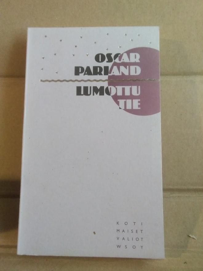 Oscar Parland: Lumottu tie -pokkari-