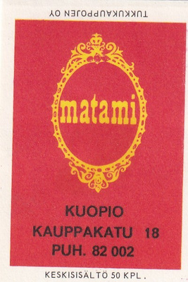 Kuopio. matami   .s43