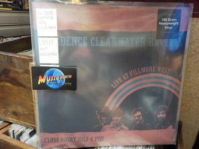 CREEDENCE CLEARWATER REVIVAL LIVE AT FILLMORE WEST UUSI LP +