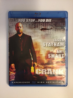 Crank (Blu-ray) Jason Statham ja Efren Ramirez (2006)
