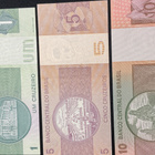 Banco Central Do Brazil 1,5,10 Cruzeiros 1972 - 1980 - pikkukuva 2