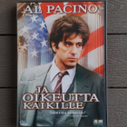 DVD: Ja Oikeutta Kaikille (Al Pacino, John Forsythe 1979/200 - pikkukuva 1