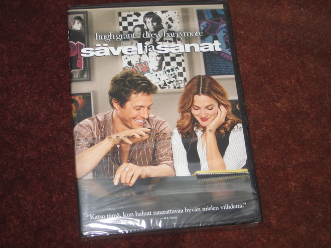 SÄVEL JA SANAT - DVD - UUSI MUOVEISSA hugh grant