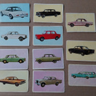 HELLAS autosarja 65 10 kpl Mersu Toyota Simca Ford - pikkukuva 1