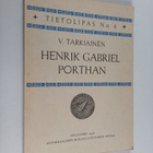 Viljo Tarkiainen : Henrik Gabriel Porthan - pikkukuva 1