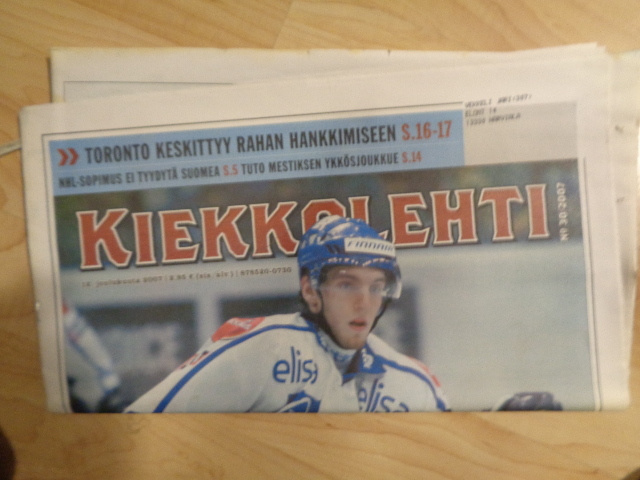 Kiekkolehti Nro 30/2007 (15.11)