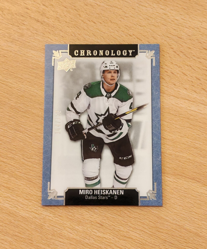 2019-20 Chronology Miro Heiskanen Metallic Blue /122