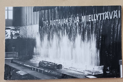 Helsinki, Työtehoseuran suurnäyttely, p. 1958 Tanskaan