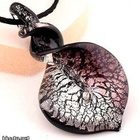 1300 .. Murano Kaunis Lampwork Taidelasi .. Kaulakoru - pikkukuva 2