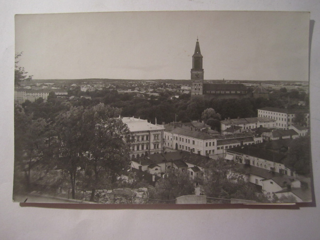 VANHA Postikortti Turku 1930-l  Alkup.Mallikappale