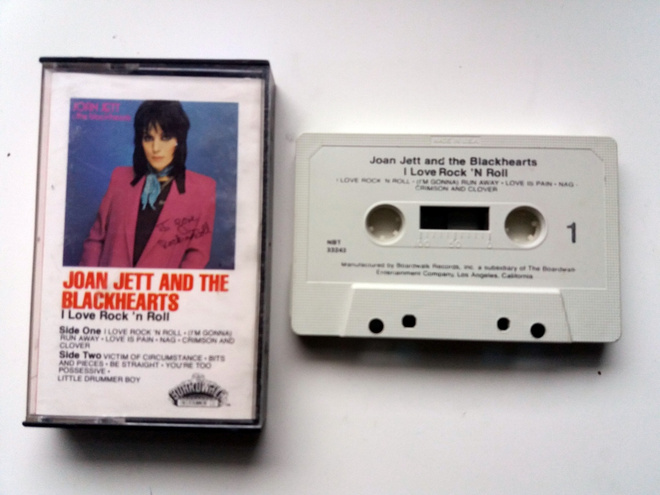 JOAN JETT I live rock n roll C-KASETTI